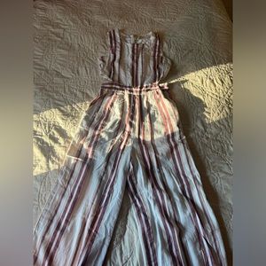 Striped Jumpsuit